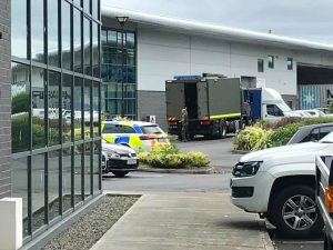 The device is understood to have been found in an Ulster Bank office.