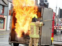 [caption id="attachment_239746" align="alignnone" width="262"] Safety Fire Demonstrations from members of Naas Fire Service[/caption]