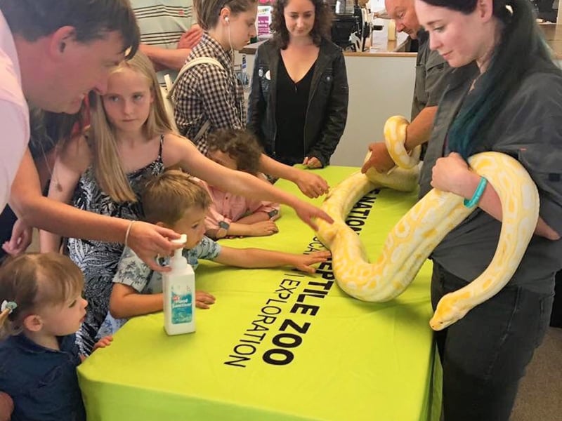 Lots of interest in the Magic Show