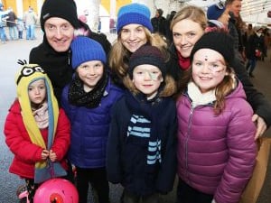 [caption id="attachment_198864" align="alignnone" width="300"] Abigale, Oliver and Rachel Scully with Sophie, Linda, David and Isabel Heffernan[/caption]