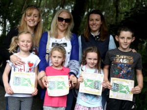 [caption id="attachment_108659" align="alignnone" width="300"] Mary Jo O Rourke, Catherine Farrell, Emma Hampton, Lily Hampton, Emily O Rourke, Isabelle O Rourke and Mark O Rourke[/caption]
