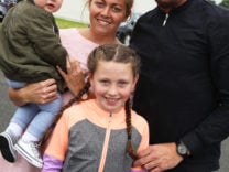 [caption id="attachment_109041" align="alignnone" width="208"] Annemarie Meleady with Stephen, Katie and Bobby McCabe[/caption]