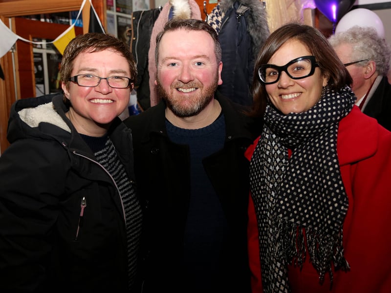 [caption id="attachment_139843" align="alignnone" width="2362"] Brigid and Brendan Farrell with Elena Samos[/caption]