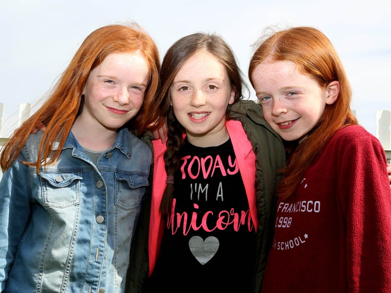 [caption id="attachment_155598" align="alignnone" width="2090"] Caoimhe Dempsey, Caoimhe Johnson and Aoife Dempsey[/caption]