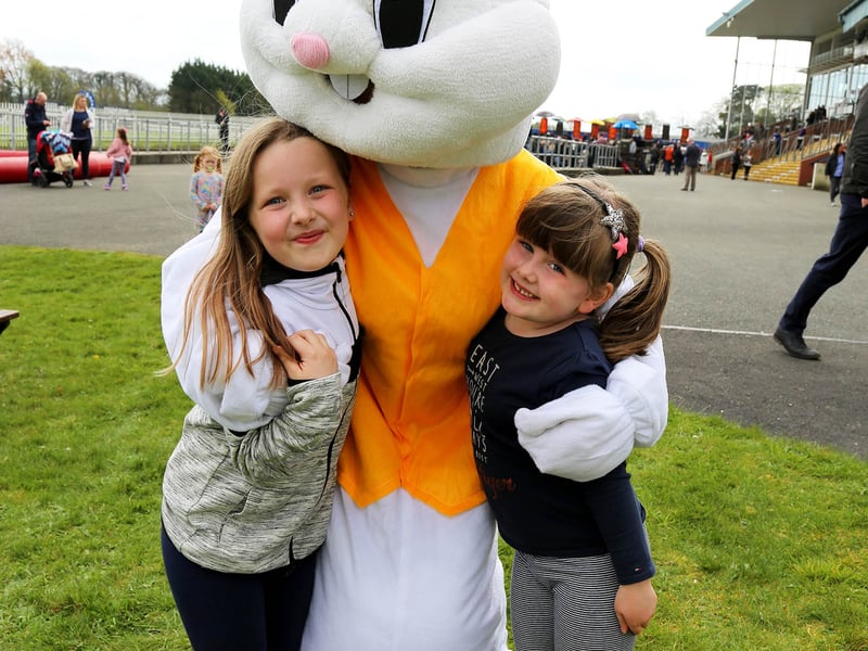 [caption id="attachment_155606" align="alignnone" width="1533"] Saoirse and Ava Kearney with the Easter Bunny[/caption]