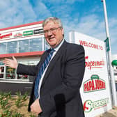 Pat McDonagh outside Supermac’s