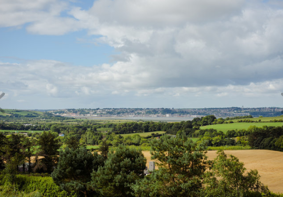 PICTURE: The view available from Glistinane House in Waterford