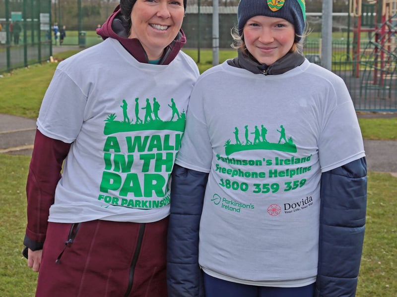 Caption: Holly and Catherine Kiernan