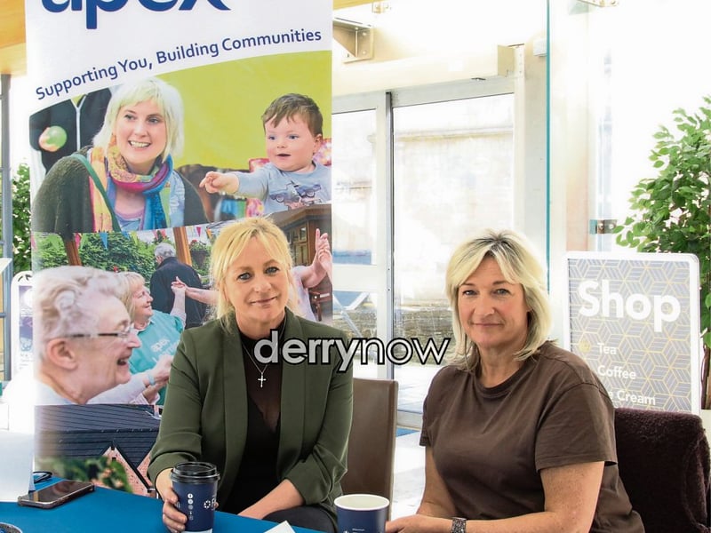 Roslyn and Kim, APEX Foyle Valley House.