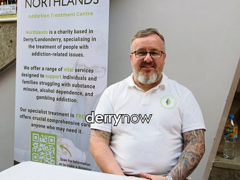 Gerard Doyle, Northland Centre, pictured at Health Fest NW.