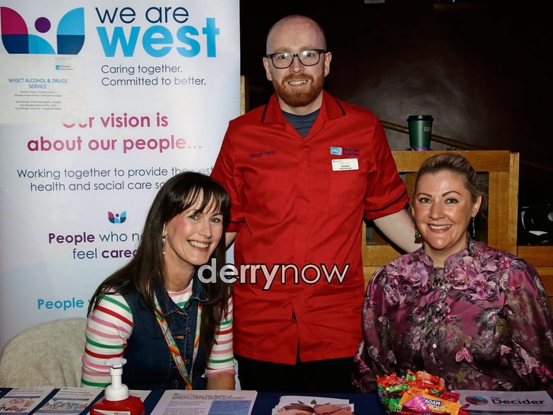 Grainne McLaughlin, Eamonn Duffy and Aoife Tinney, Alcohol and Drugs Service, WHSCT.