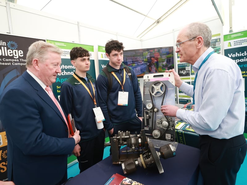 The expo - which highlights the importance of the logistics and supply chain sector to the Irish economy - aims to inspire more young people to consider careers in this evolving industry, particularly as it adapts to digital and green transitions.