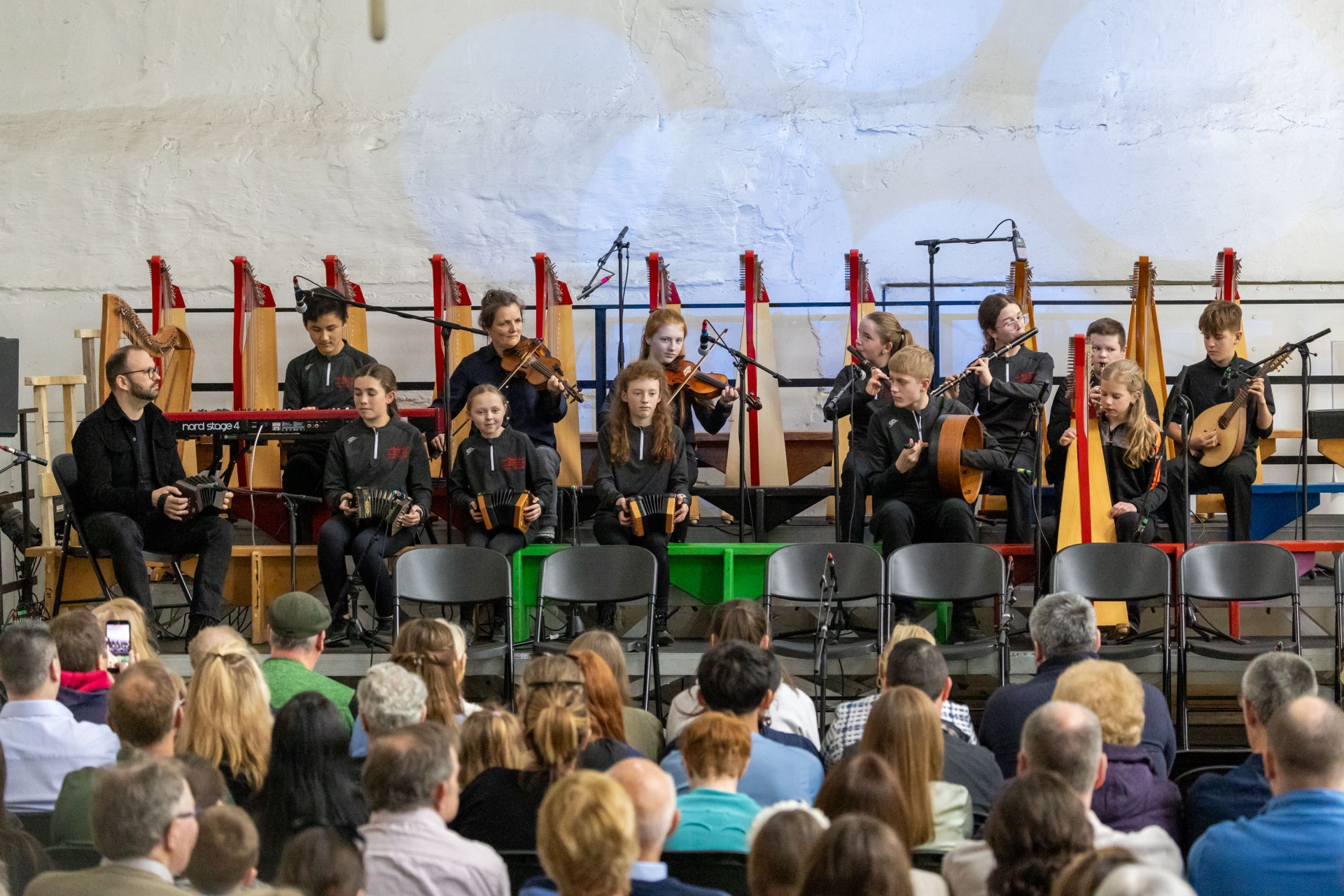 See pictures of Sunday's Music at the Malthouse performances in Stradbally.