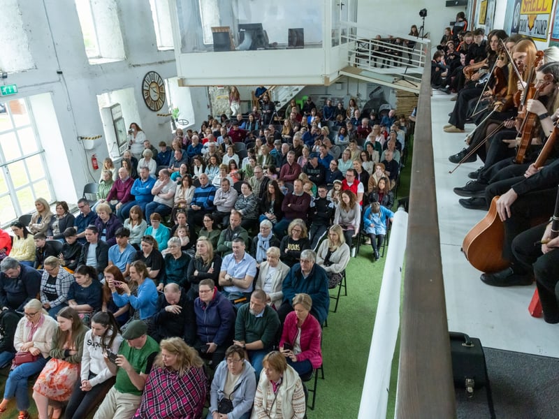 See pictures of Sunday's Music at the Malthouse performances in Stradbally.
