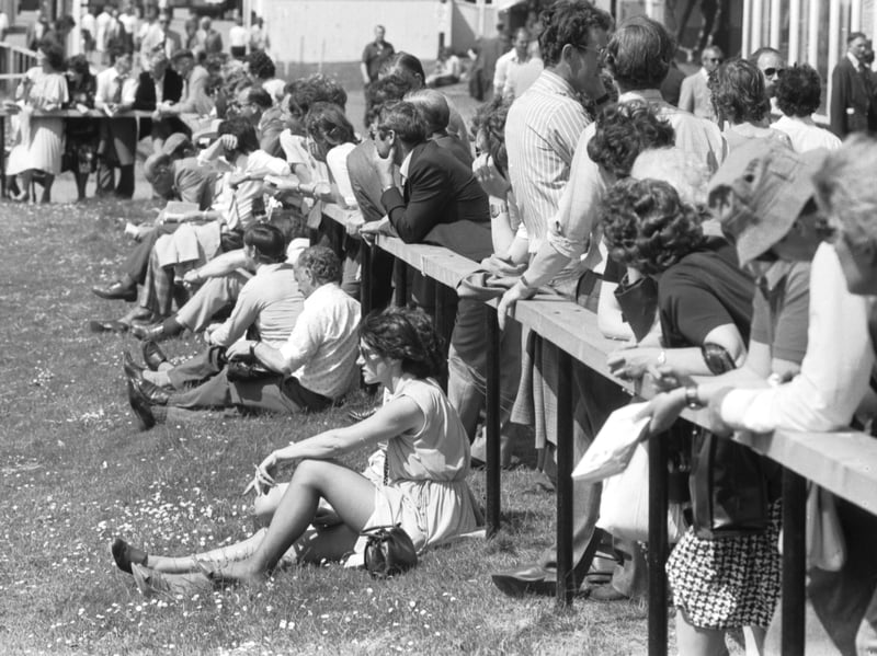 Visitors enjoy the summer sunshine at the Royal Highland Show, Ingliston, in June 1979