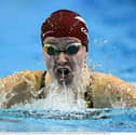Niamh Connery of Sharks SC competing in the women's 100m breastsroke A final during day one of the Irish Winter Swimming Championships 2025 at the National Aquatic Centre back in December. 