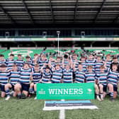 The Corinthians squad that captured the U-17 Connacht Cup last weekend.
