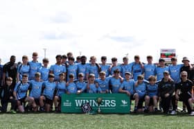 The Galwegians squad which won the U-16 Connacht Cup at the weekend.
