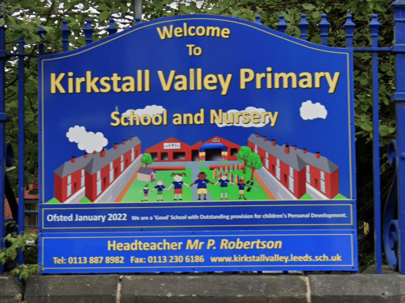 Kirkstall Valley Primary School, located on Argie Road, Burley, received an ‘Expected standard’ rating for attendance and behaviour.