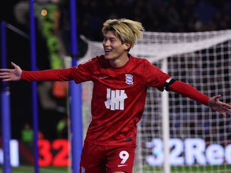 Kyogo, who arrived from Celtic last summer, has missed Birmingham's run-in after undergoing shoulder surgery earlier this month. The issue will keep the winger out of their final-day trip to Fratton Park.