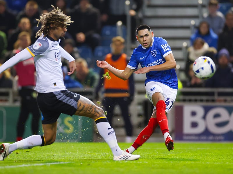 (12 games, 1 goal)
Signed on loan from Santos with Pompey having an exclusive transfer option for around £2.5m, it was a no-lose situation for John Mousinho & Co.
However, the Blues boss admits their valuation of newly-capped Paraguayan international having seen him play doesn’t now quite match up and will need to be renegotiated.
Still, there is plenty to like about Caballero. Rapid, committed, a hard worker and capable of touches of class, undoubtedly in full flow he is enjoyable to watch. Plus there was that superb finish at Millwall.
It’s just a shame that injury ruled him out after Middlesbrough, sidelining the attacker for the final five games of the season.