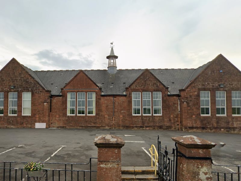 Annbank Primary School, in the village of Mossblown, also dropped 10 marks in each of the writing, reading and numeracy categories to finish with 370 points. As with all the remaining schools on this list, fewer than 10 per cent of pupils are from a 'very deprived' background.