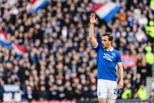 The Belgian made his return from injury in the defeat to Hearts and will be pushing for a start against Celtic this weekend.