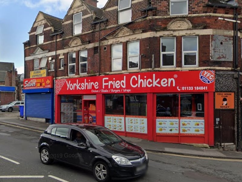 Yorkshire Fried Chicken on Harehills Road, Harehills, was rated on April 20.