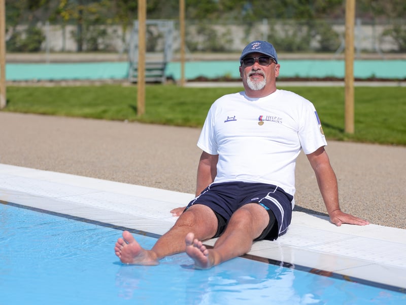 Hilsea Lido has celebrated its official opening day on Saturday, May 2, 2026 after undergoing a £7.75m renovation project. 

Pictured: Andrew Ward

Picture: Chris Moorhouse (020526-36)