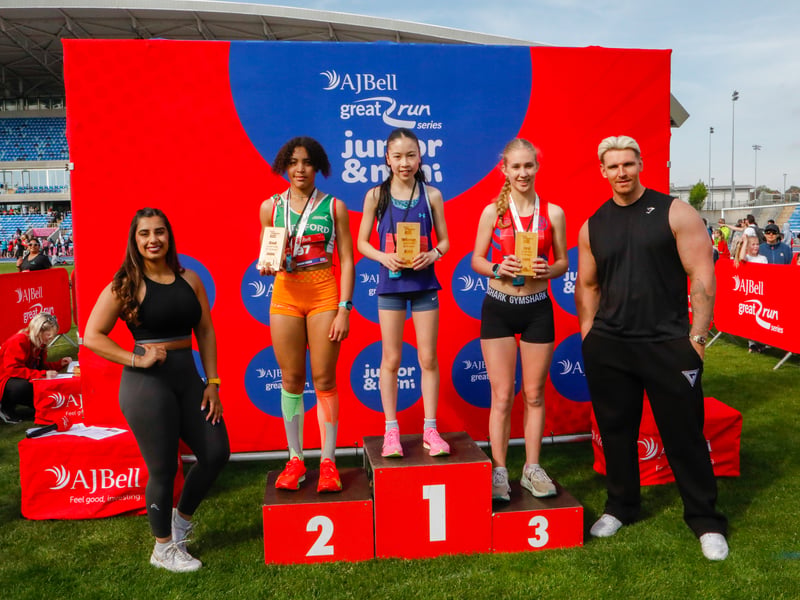 Alexander Stadium was packed with young runners and their families