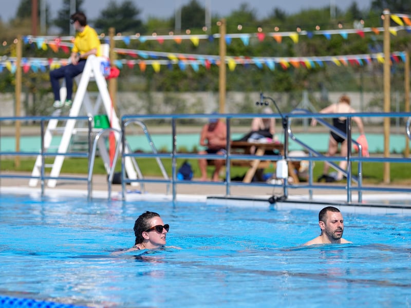 Hilsea Lido has celebrated its official opening day on Saturday, May 2, 2026 after undergoing a £7.75m renovation project. 


Picture: Chris Moorhouse (020526-36)