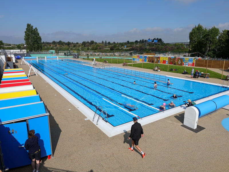 Hilsea Lido has celebrated its official opening day on Saturday, May 2, 2026 after undergoing a £7.75m renovation project. 


Picture: Chris Moorhouse (020526-36)