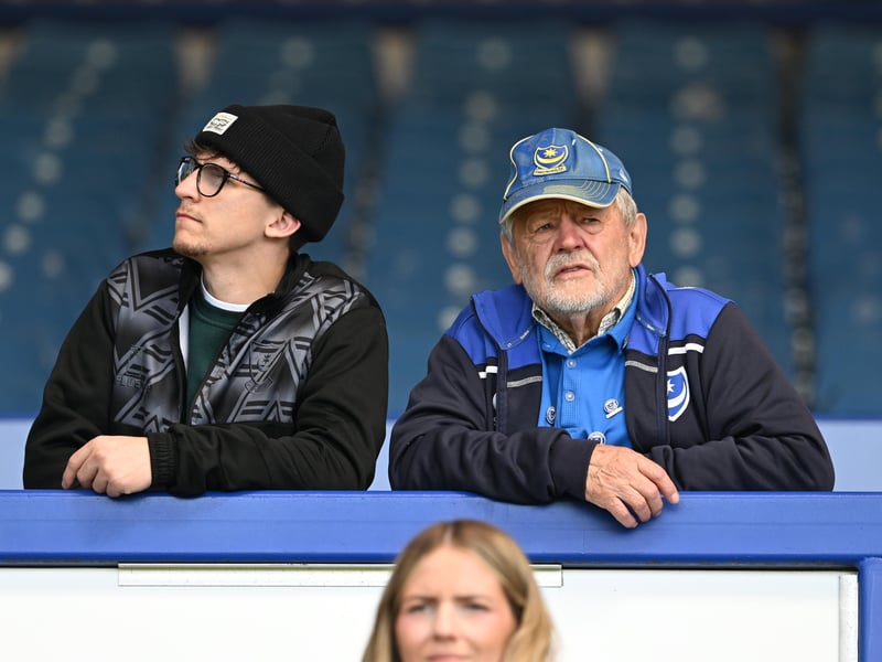 Brilliant photos of Pompey faithful celebrating the season finale against Birmingham City at Fratton Park.
