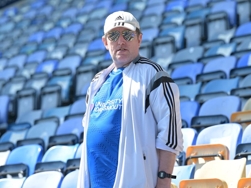 Brilliant photos of Pompey faithful celebrating the season finale against Birmingham City at Fratton Park.