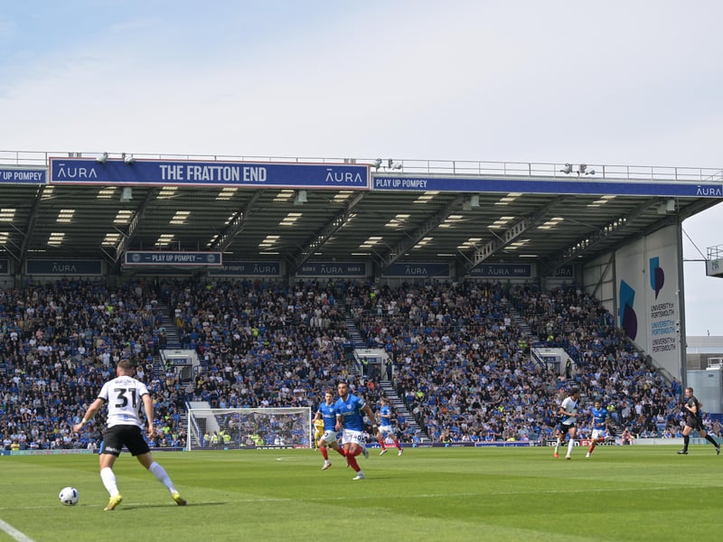Brilliant photos of Pompey faithful celebrating the season finale against Birmingham City at Fratton Park.