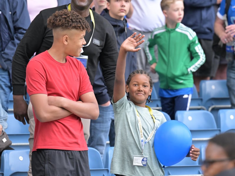 Brilliant photos of Pompey faithful celebrating the season finale against Birmingham City at Fratton Park.
