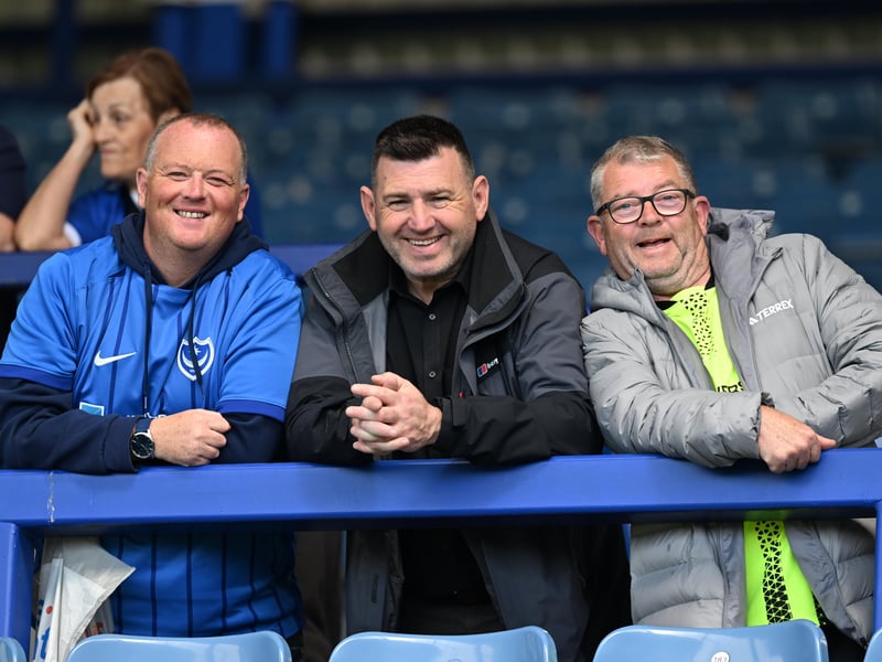 Brilliant photos of Pompey faithful celebrating the season finale against Birmingham City at Fratton Park.