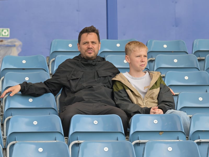 Brilliant photos of Pompey faithful celebrating the season finale against Birmingham City at Fratton Park.