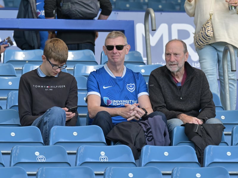 Brilliant photos of Pompey faithful celebrating the season finale against Birmingham City at Fratton Park.