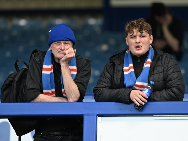 Brilliant photos of Pompey faithful celebrating the season finale against Birmingham City at Fratton Park.