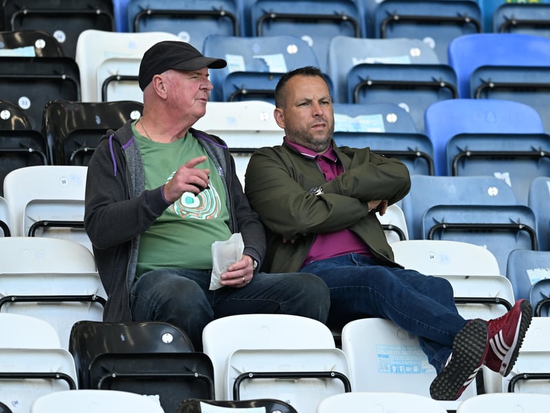 Brilliant photos of Pompey faithful celebrating the season finale against Birmingham City at Fratton Park.