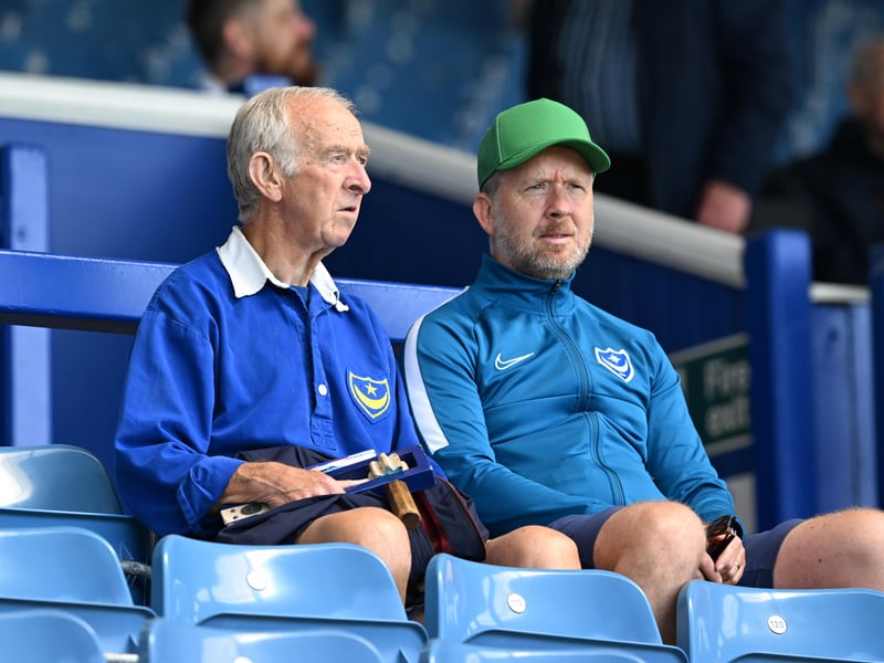Brilliant photos of Pompey faithful celebrating the season finale against Birmingham City at Fratton Park.