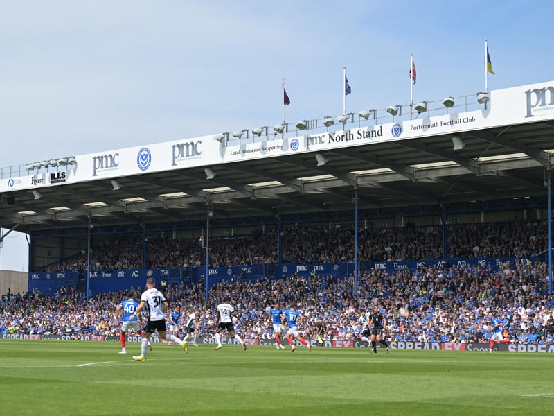 Brilliant photos of Pompey faithful celebrating the season finale against Birmingham City at Fratton Park.