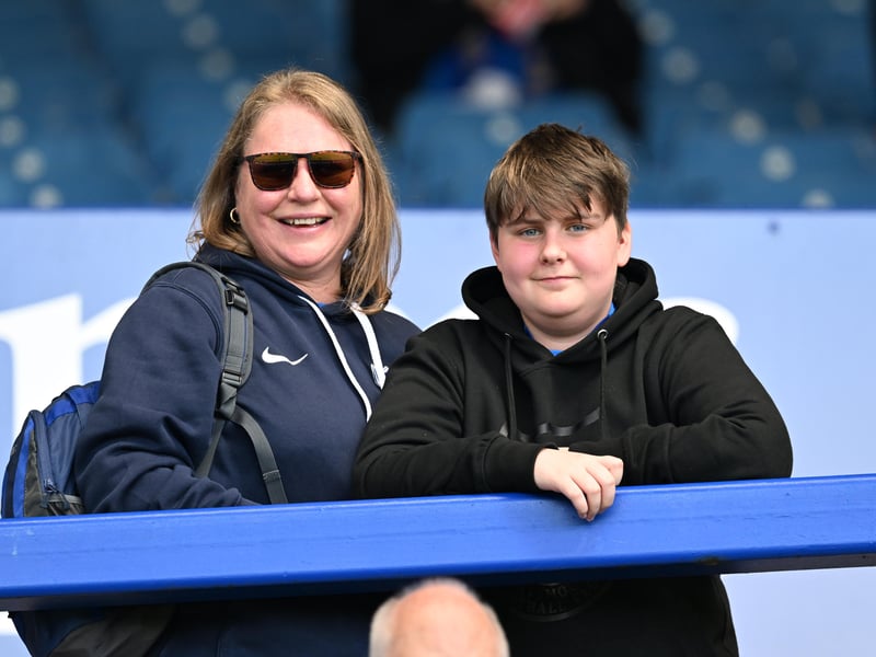 Brilliant photos of Pompey faithful celebrating the season finale against Birmingham City at Fratton Park.