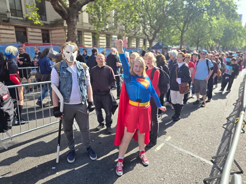 Huge crowds have flocked to Portsmouth Guildhall for Comic Con 2026.

Pictured: Gabrielle Hardy

Picture: Habibur Rahman