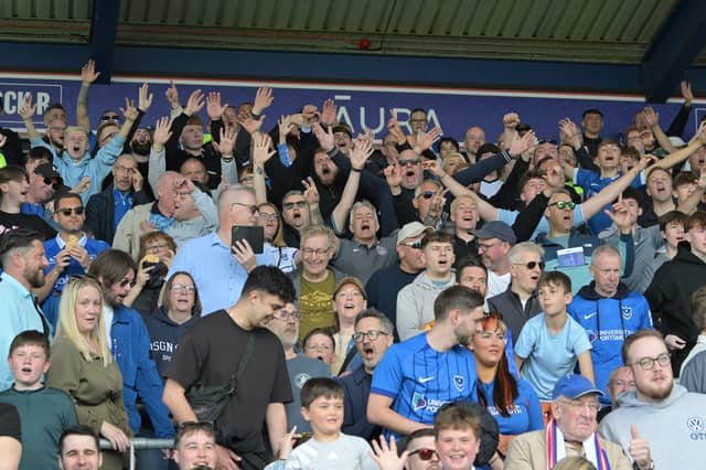 How Pompey's impressive outstanding average home attendance compared to the rest of the Championship this season.