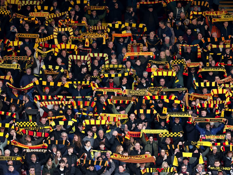 Average home attendance: 18,613.