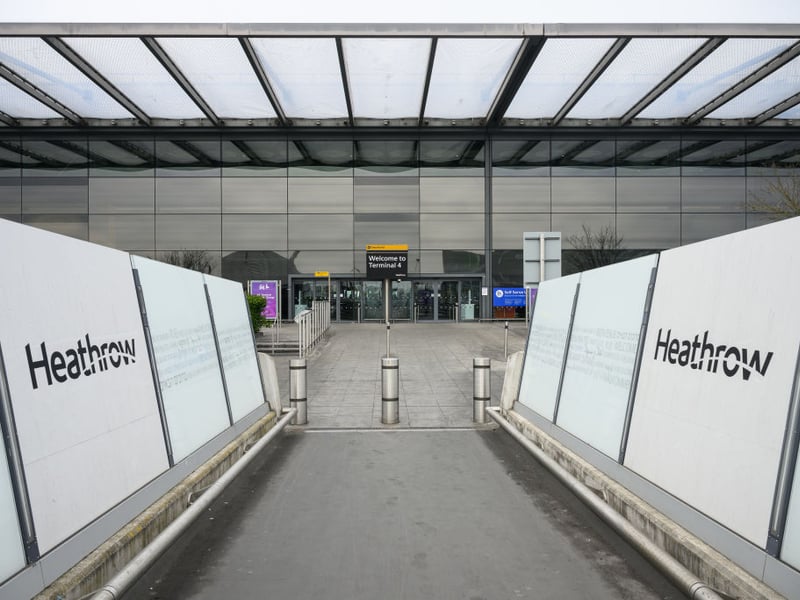 Heathrow Airport is the biggest and busiest in Britain but performs reltively well when it comes to delays - an average flight leaves 12 minutes and 42 seconds late.