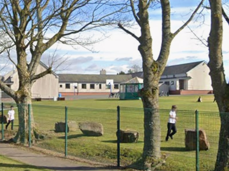 Kelloholm Primary School is one of three Dumfries & Galloway primaries to score 350 out of 400 points in the report. It dropped 20 points in the writing category and 10 points in each of the other three categories. Over 90 per cent of its 147 pupils come from 'very deprived' backgrounds.