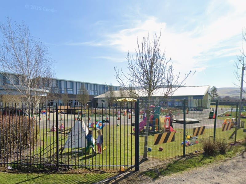 The primary school at Moffat Academy also scored 380 points in the report, dropping 10 marks in each of the numeracy and writing categories. Fewer than 10 per cent of the school's 165 pupils come from 'very deprived' families.